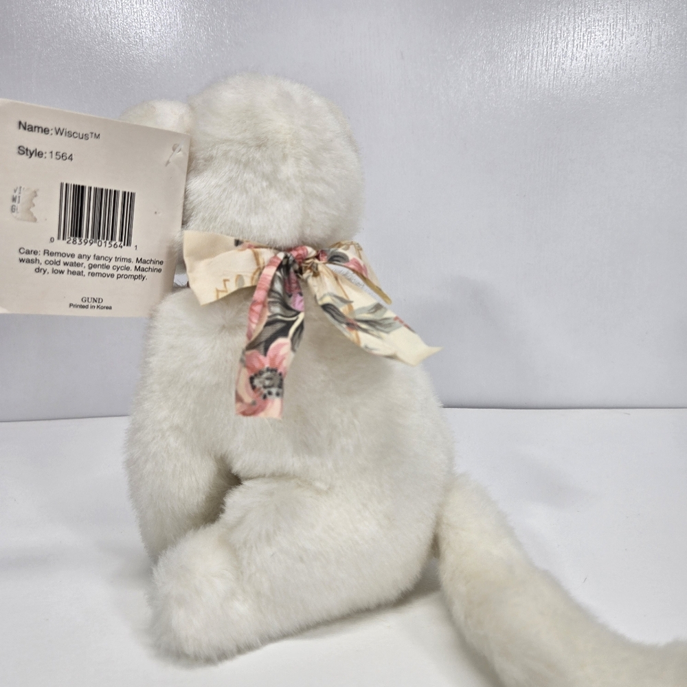 Gund Collector's Classic Cat Named Wiscus Plush Doll Stuffed Animal VTG‎ NWT - Picture 6 of 17